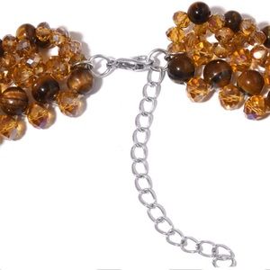 Jewelry - African Tigers Eye Smoky Quartz Choker Necklace Jewelry - African Tigers Eye Smoky Quartz Choker Necklace
